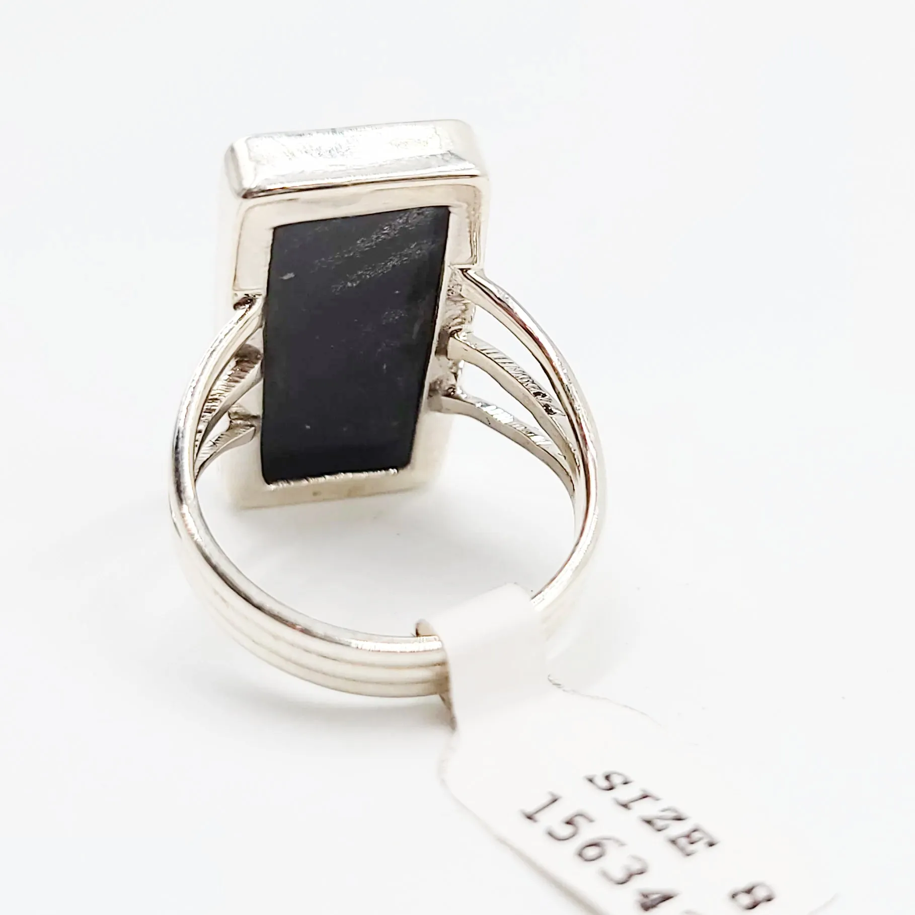 Mixed Butterfly Wing Ring Sterling Silver Band Size 8
