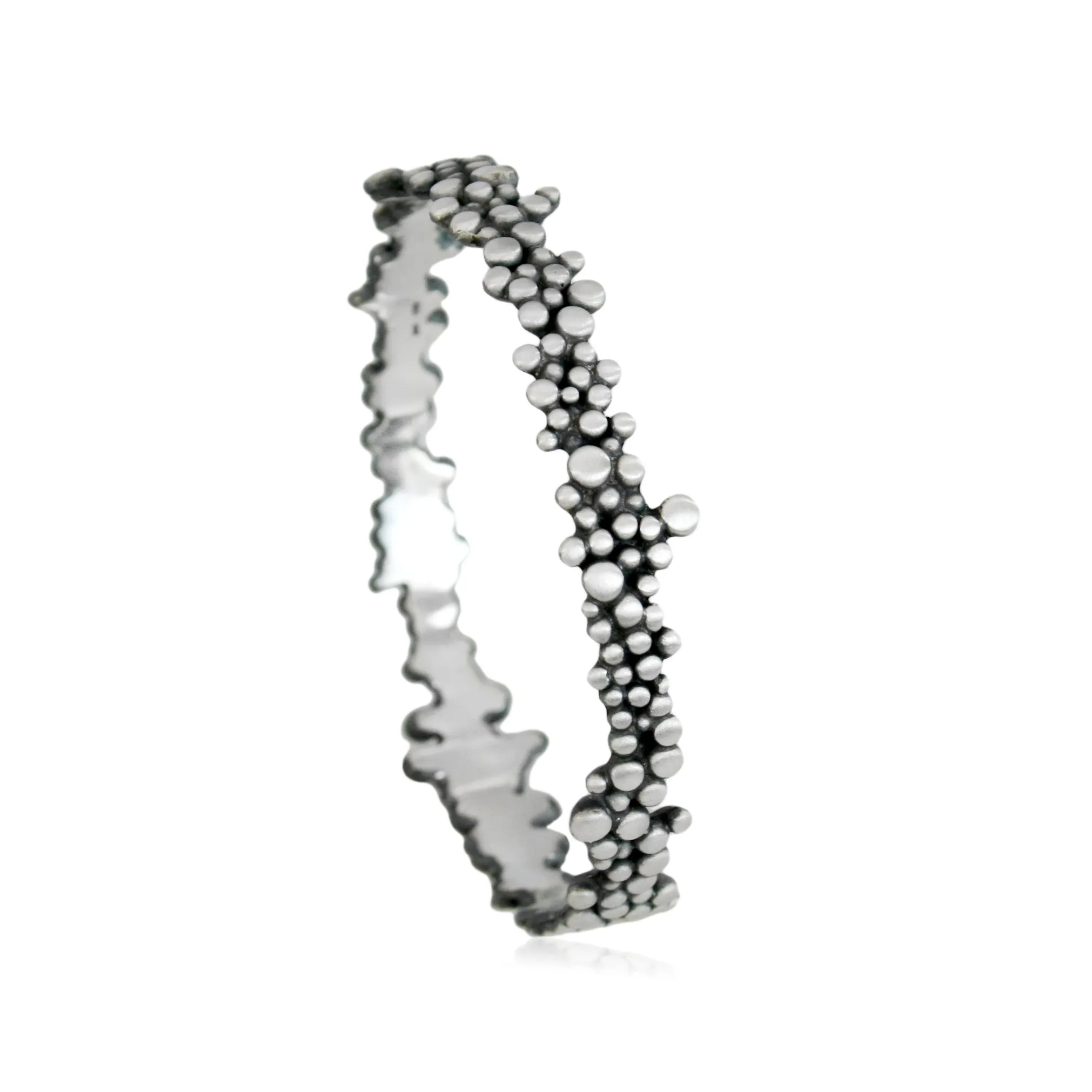 Molecular Bracelet Silver