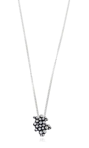 Molecular Necklace Silver