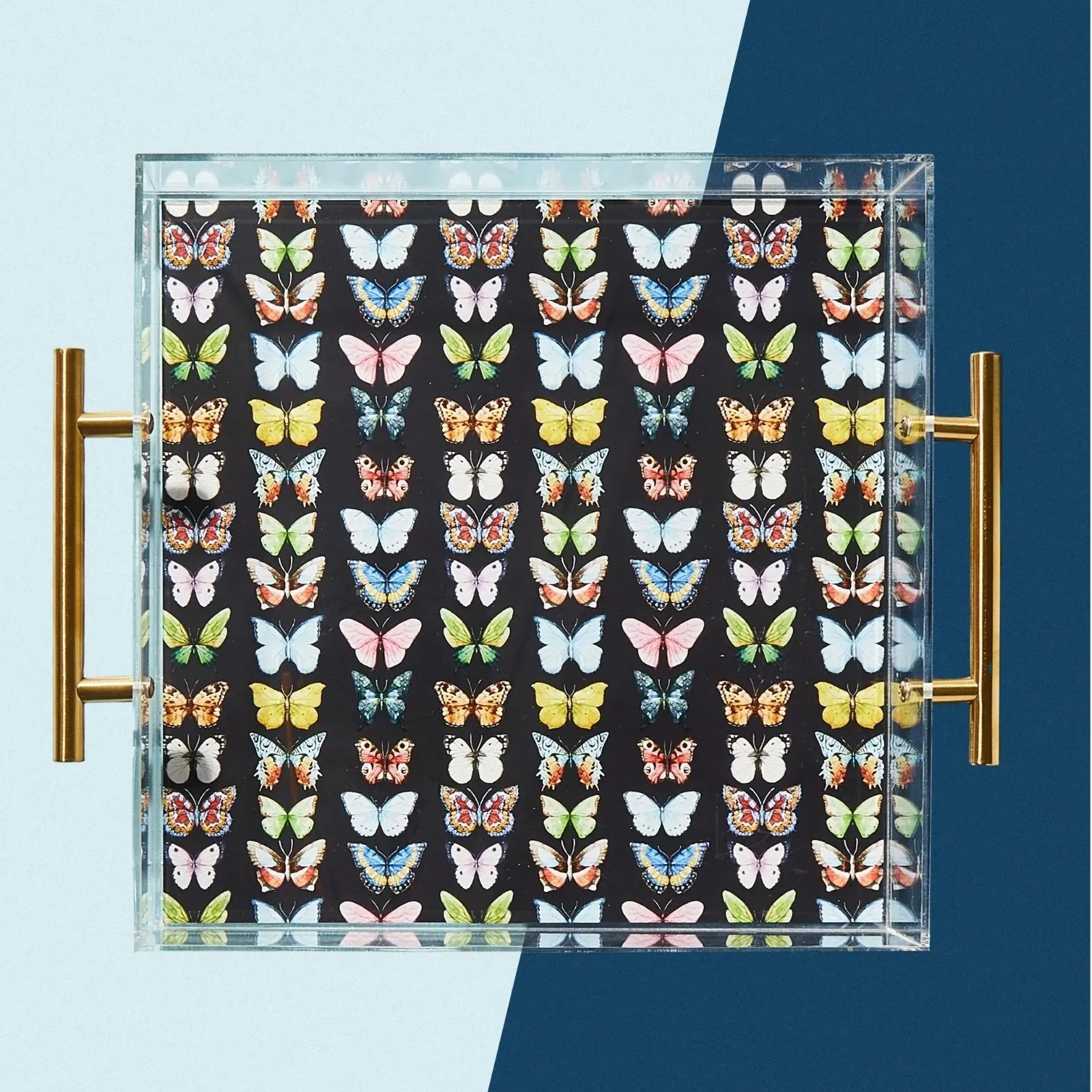 Monarch Butterflies Large Acrylic Tray