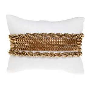 Monet Gold Multi Chain Bracelet
