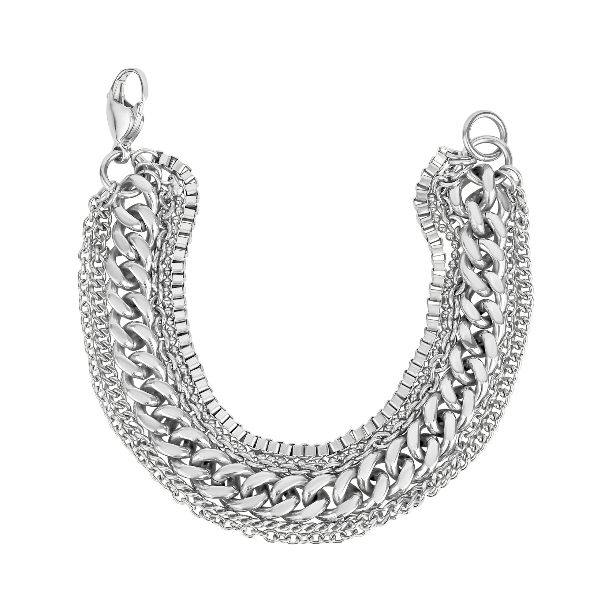 Multi-Chain Link Bracelet