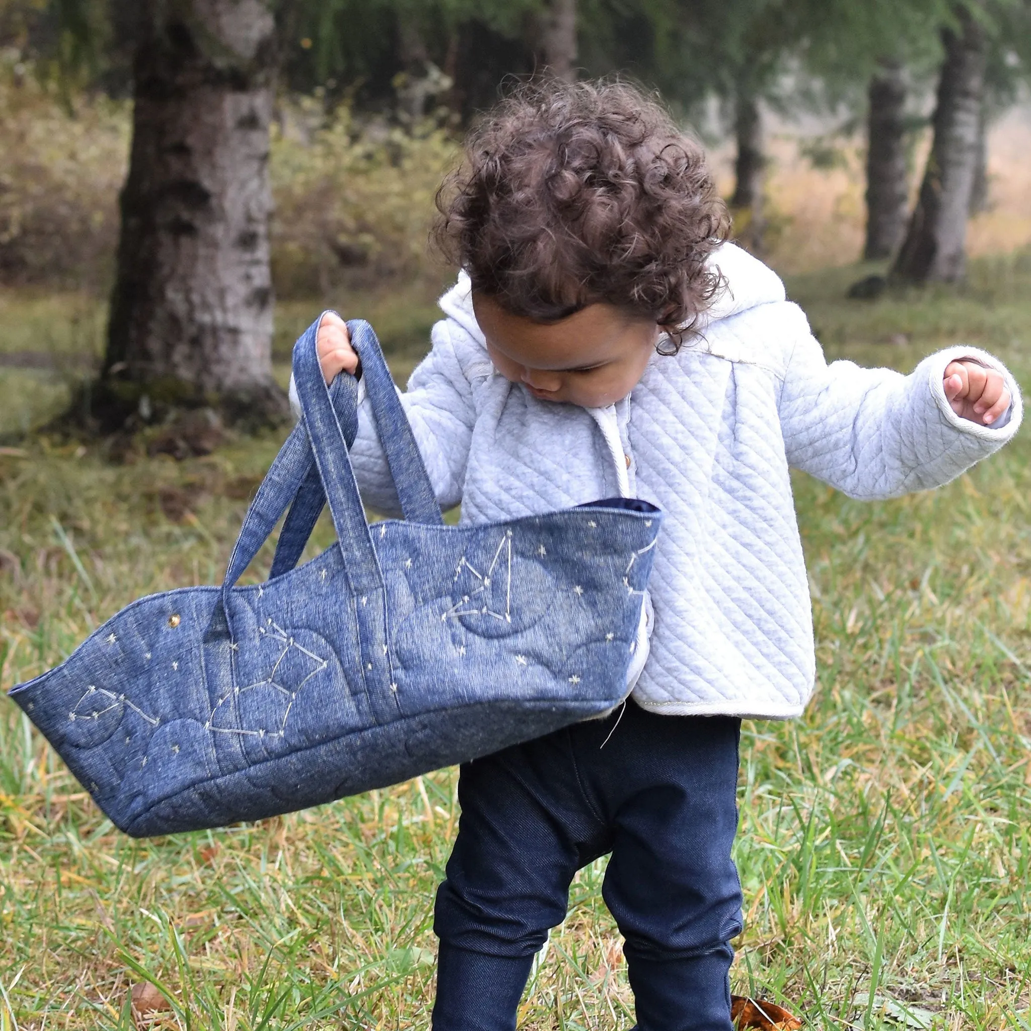 Nature Basket Sewing Pattern - BUNDLE ~ Forest, Ocean, Cloud