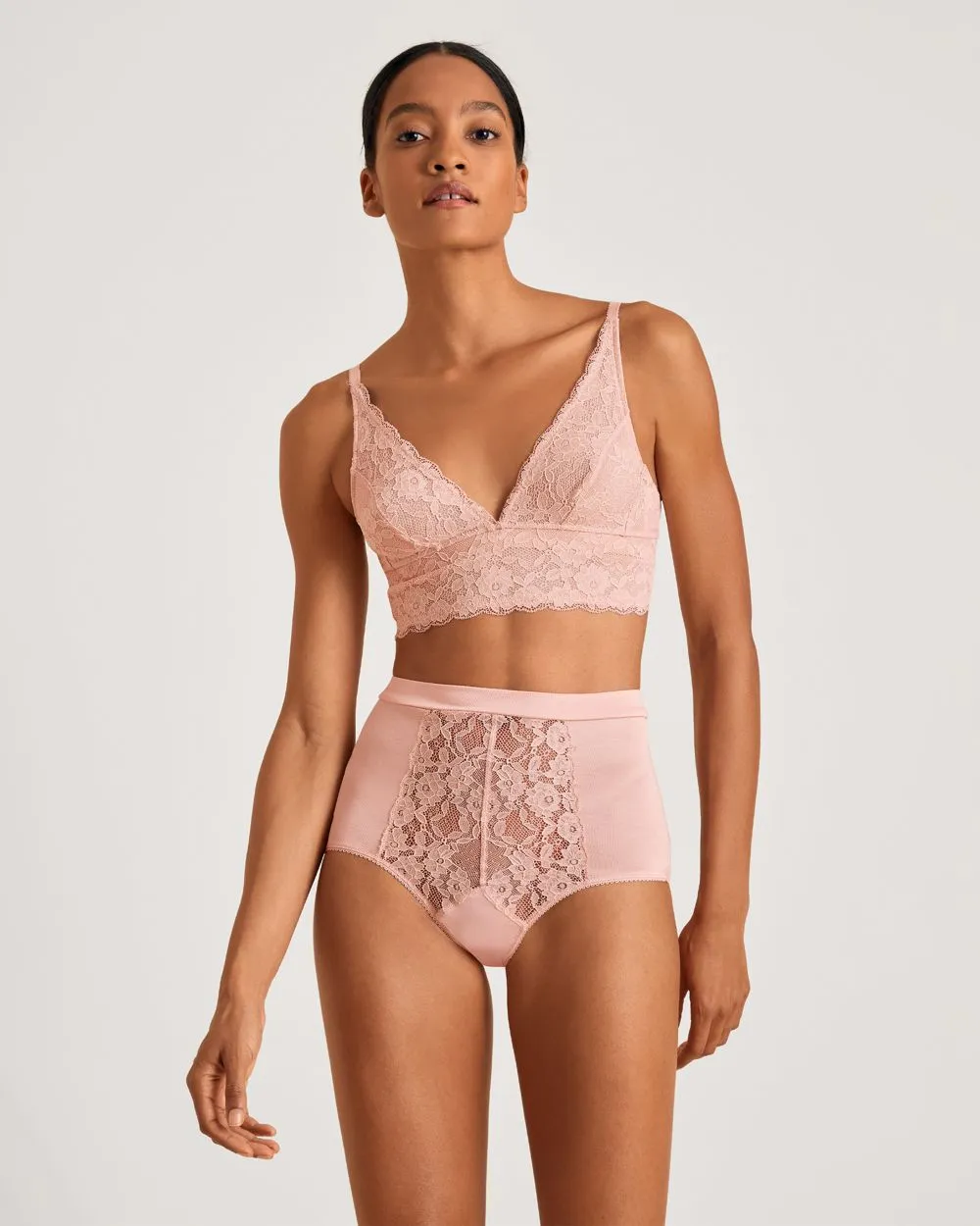 Nature Romance High Waist Brief