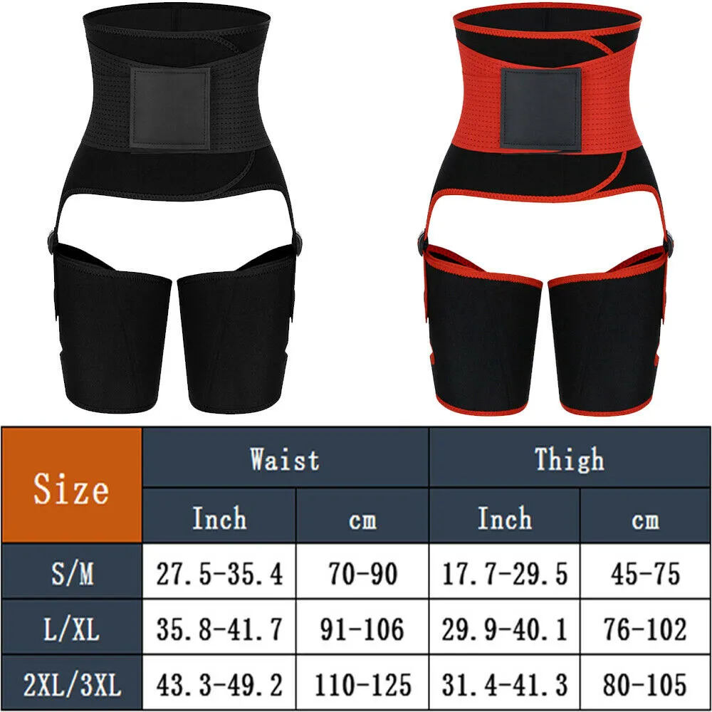Neoprene Ultra Sweat Waist & Thigh Trimmer