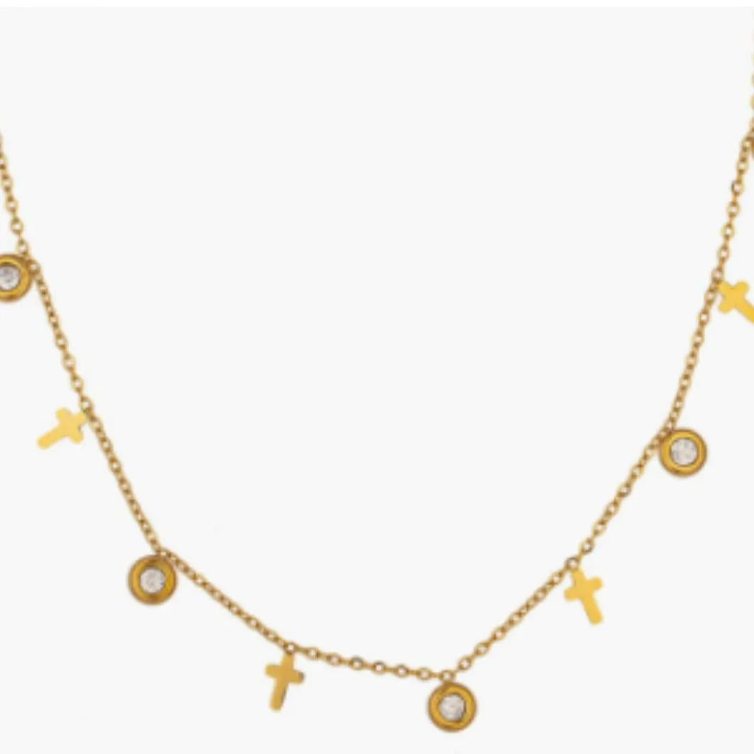 Oh My Crosses Necklace