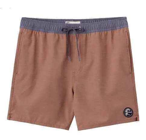 O'Neill OG Solid Volley Shorts 16" - Tobacco