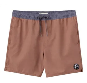 O'Neill OG Solid Volley Shorts 16" - Tobacco