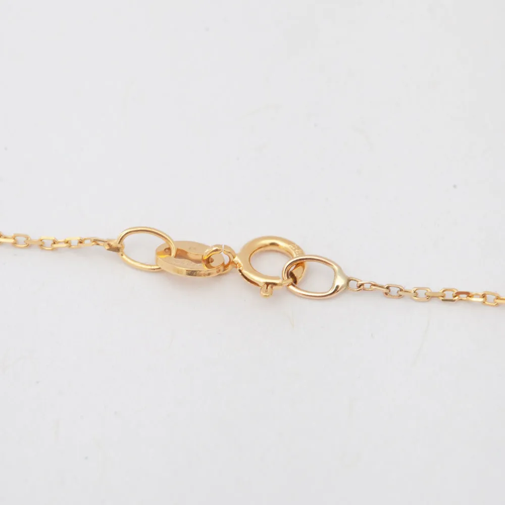 Oval Emerald Wisp Necklace