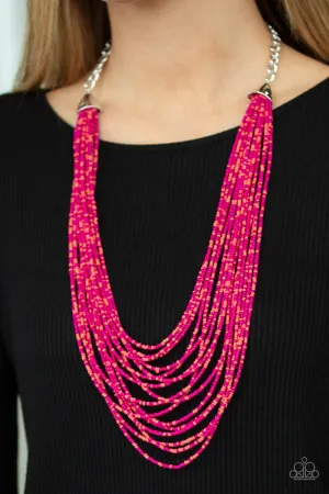 Paparazzi Peacefully Pacific Necklace Multi