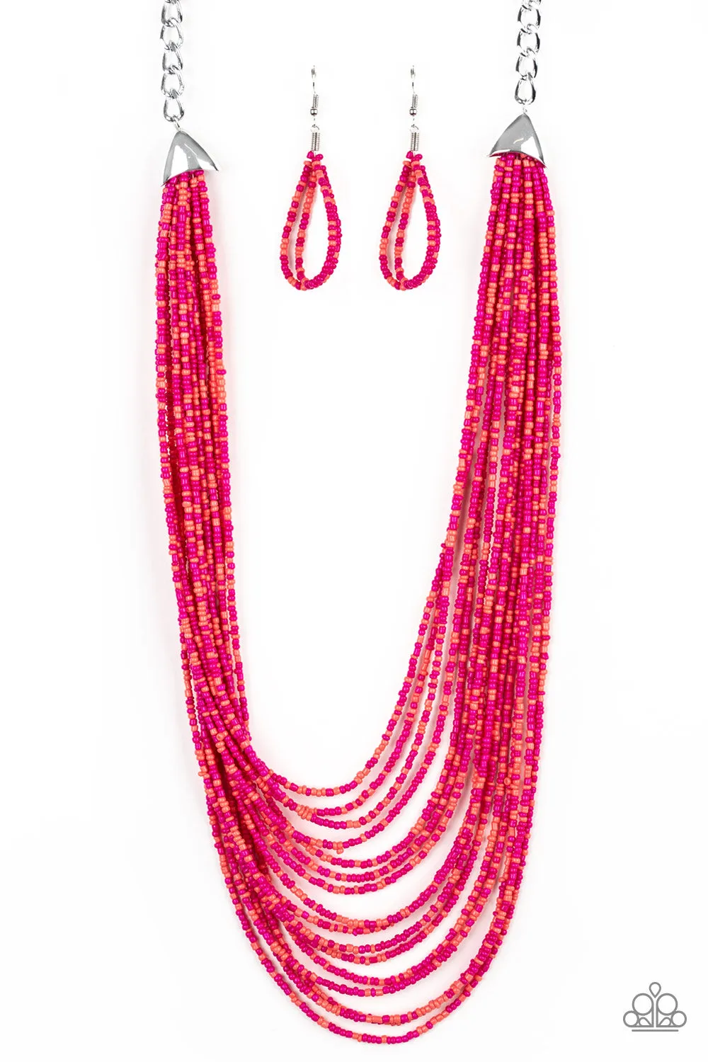 Paparazzi Peacefully Pacific Necklace Multi