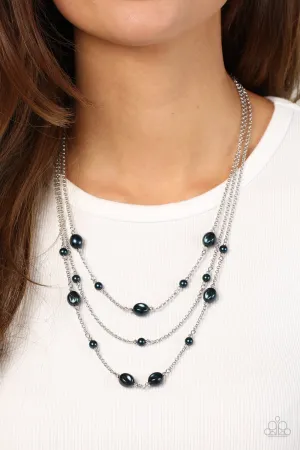 Paparazzi Pearlicious Pop - Blue Necklace