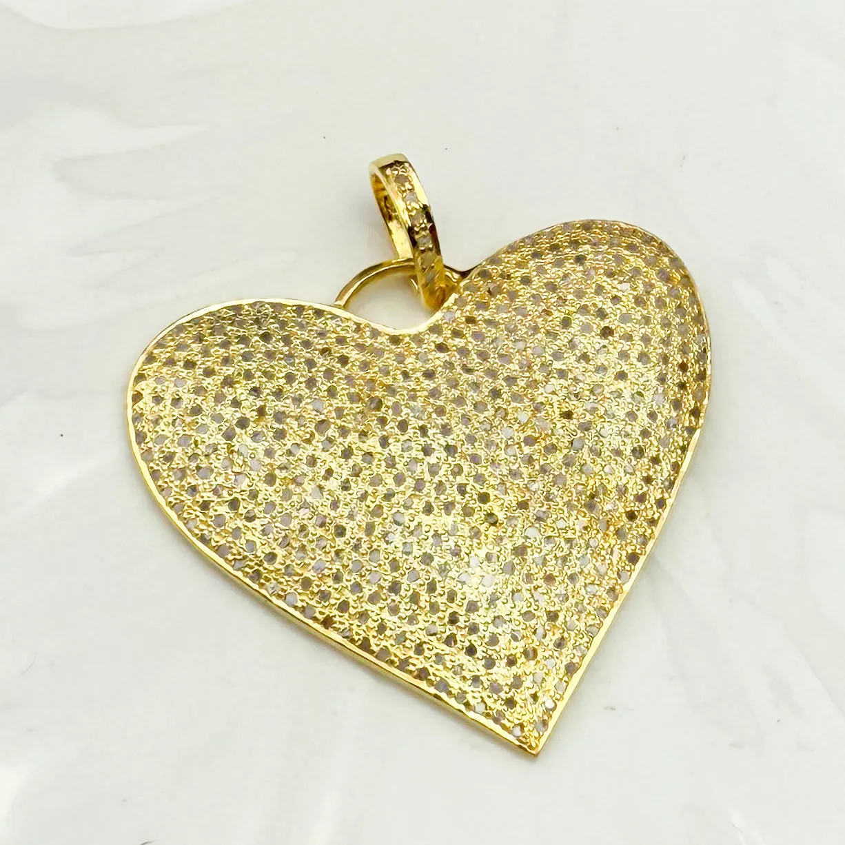 Pave Diamond Hearts Collection