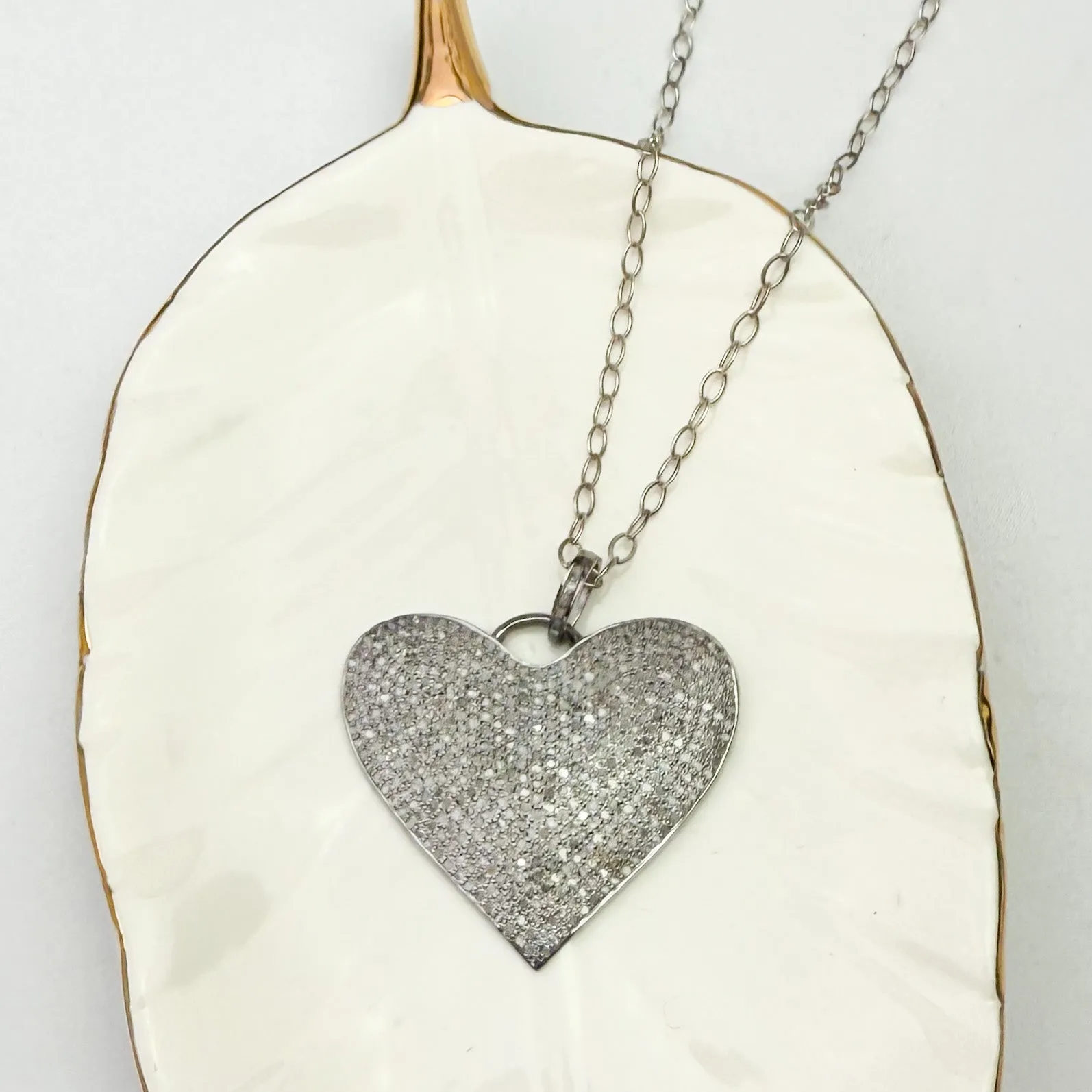 Pave Diamond Hearts Collection