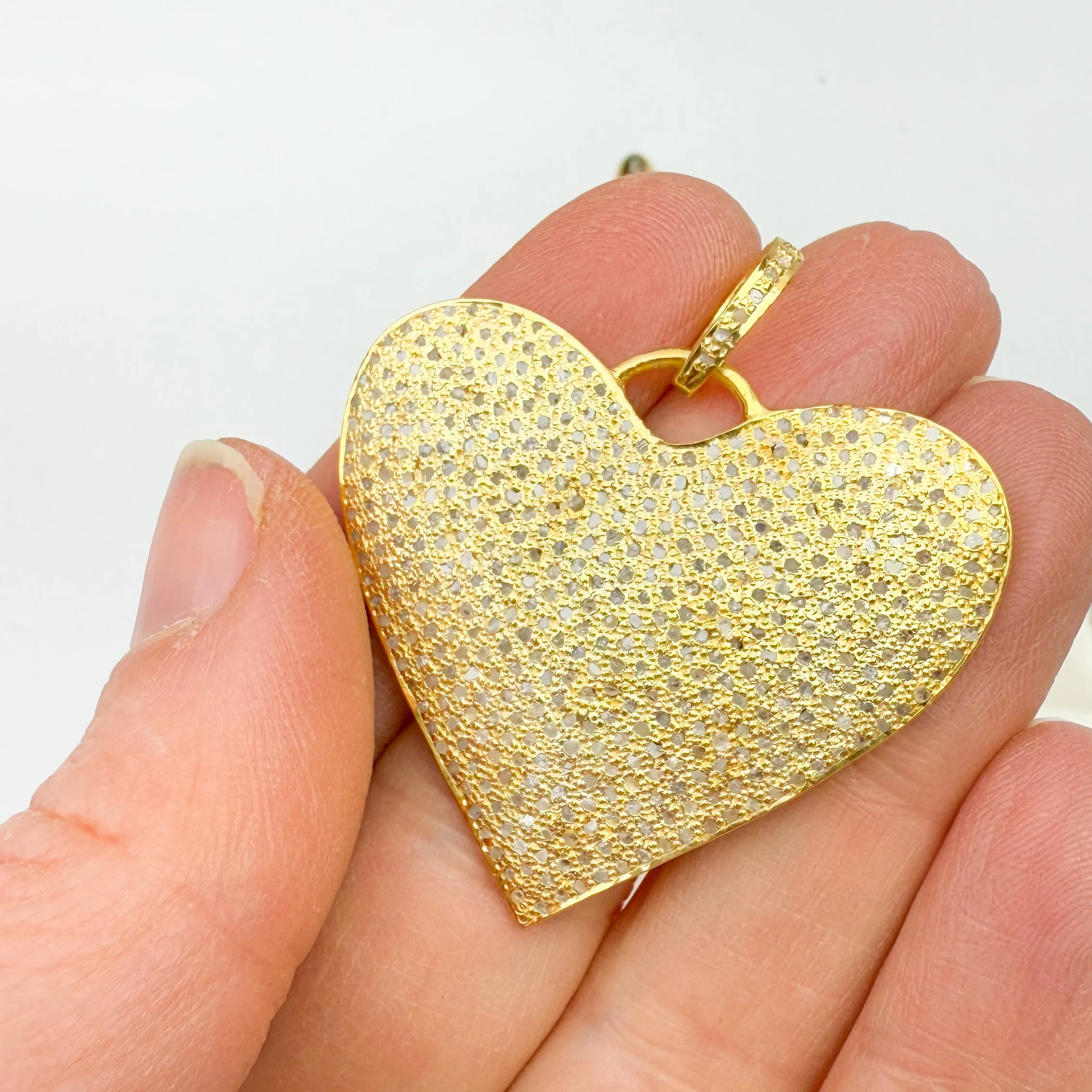 Pave Diamond Hearts Collection