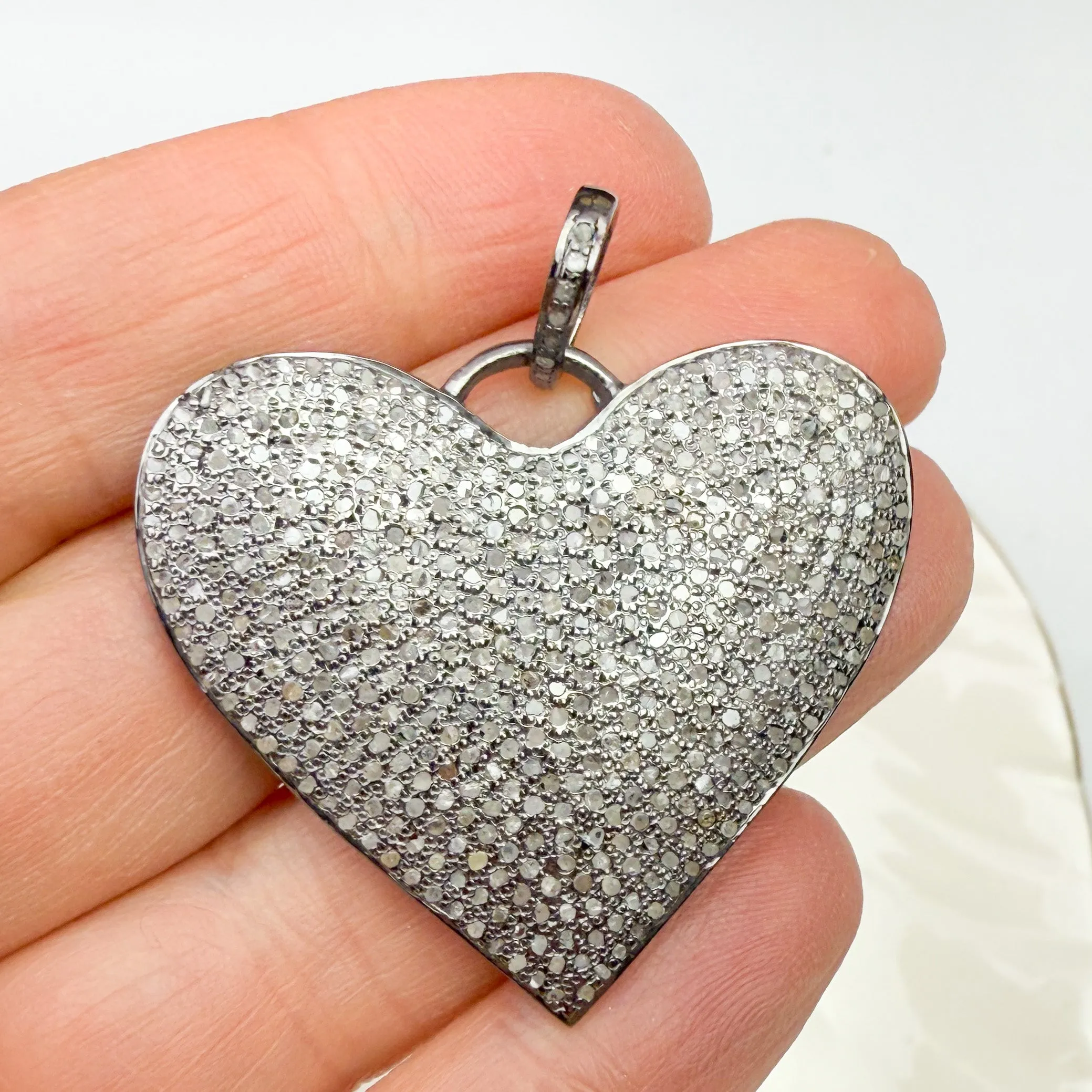 Pave Diamond Hearts Collection