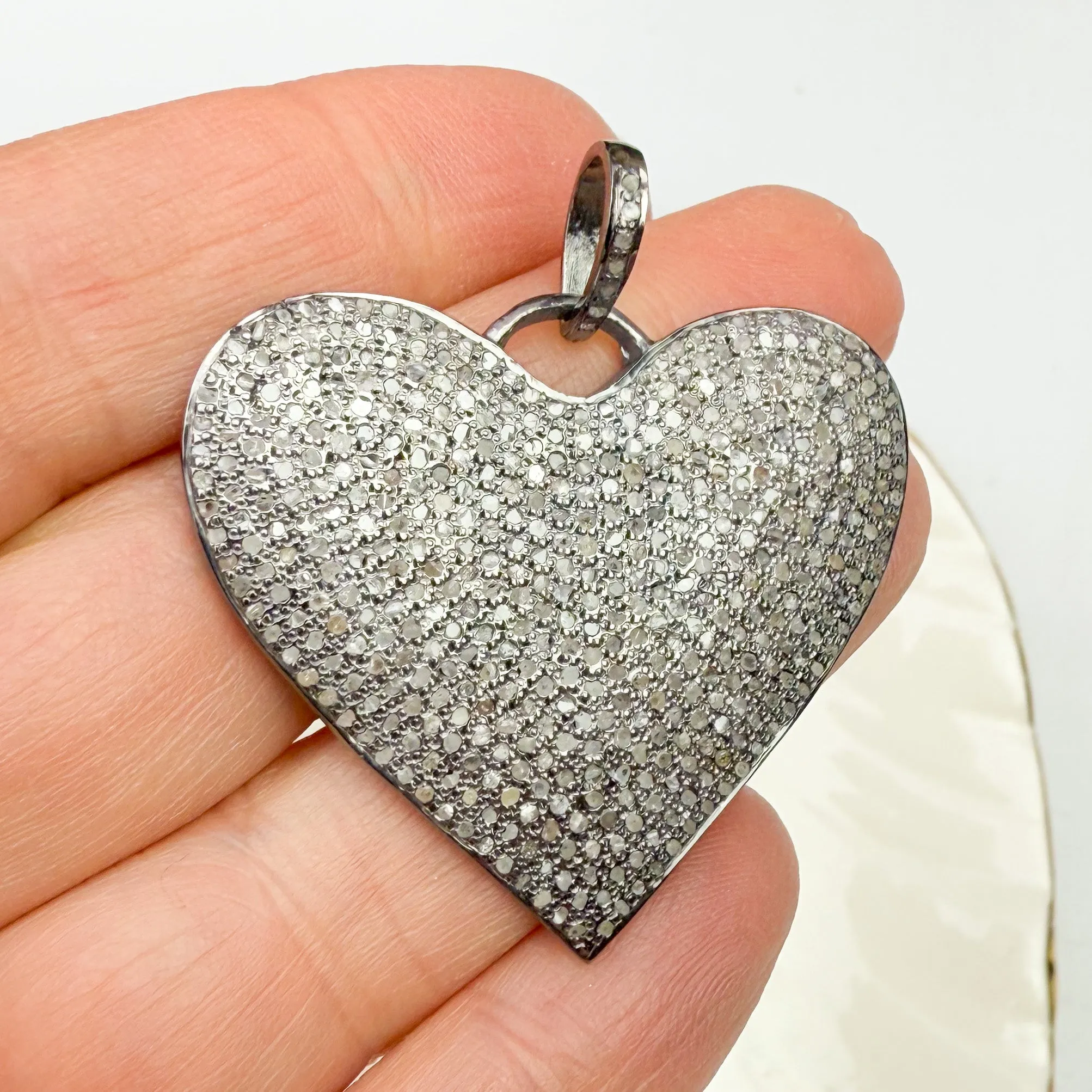 Pave Diamond Hearts Collection