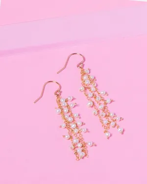 PEARL ALEX 14K GOLD FILLED EARRINGS
