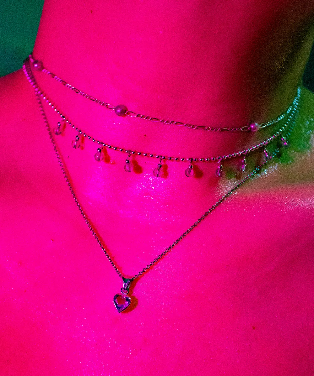 Pearl & Figaro Dainty Necklace