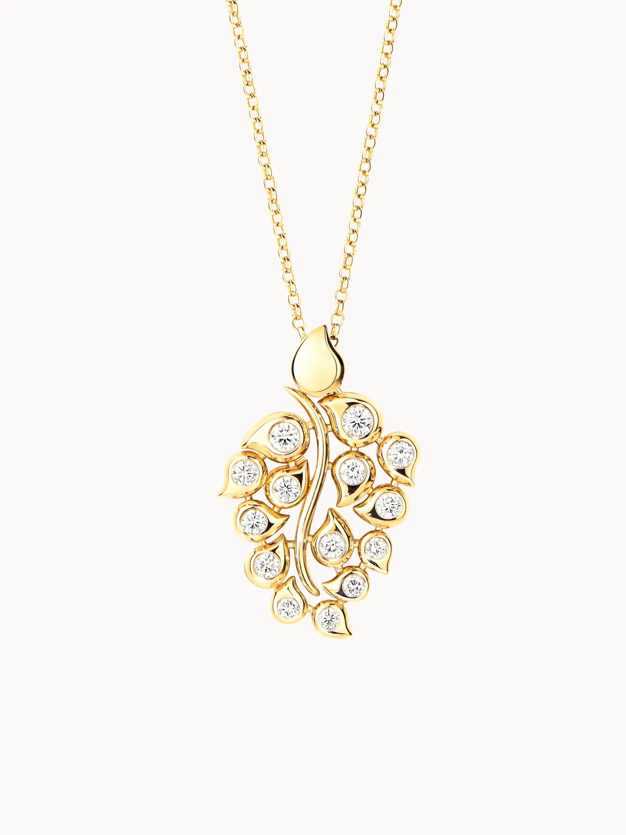 Pendant SNOWFLAKES Leaf Classic / 'Candy'