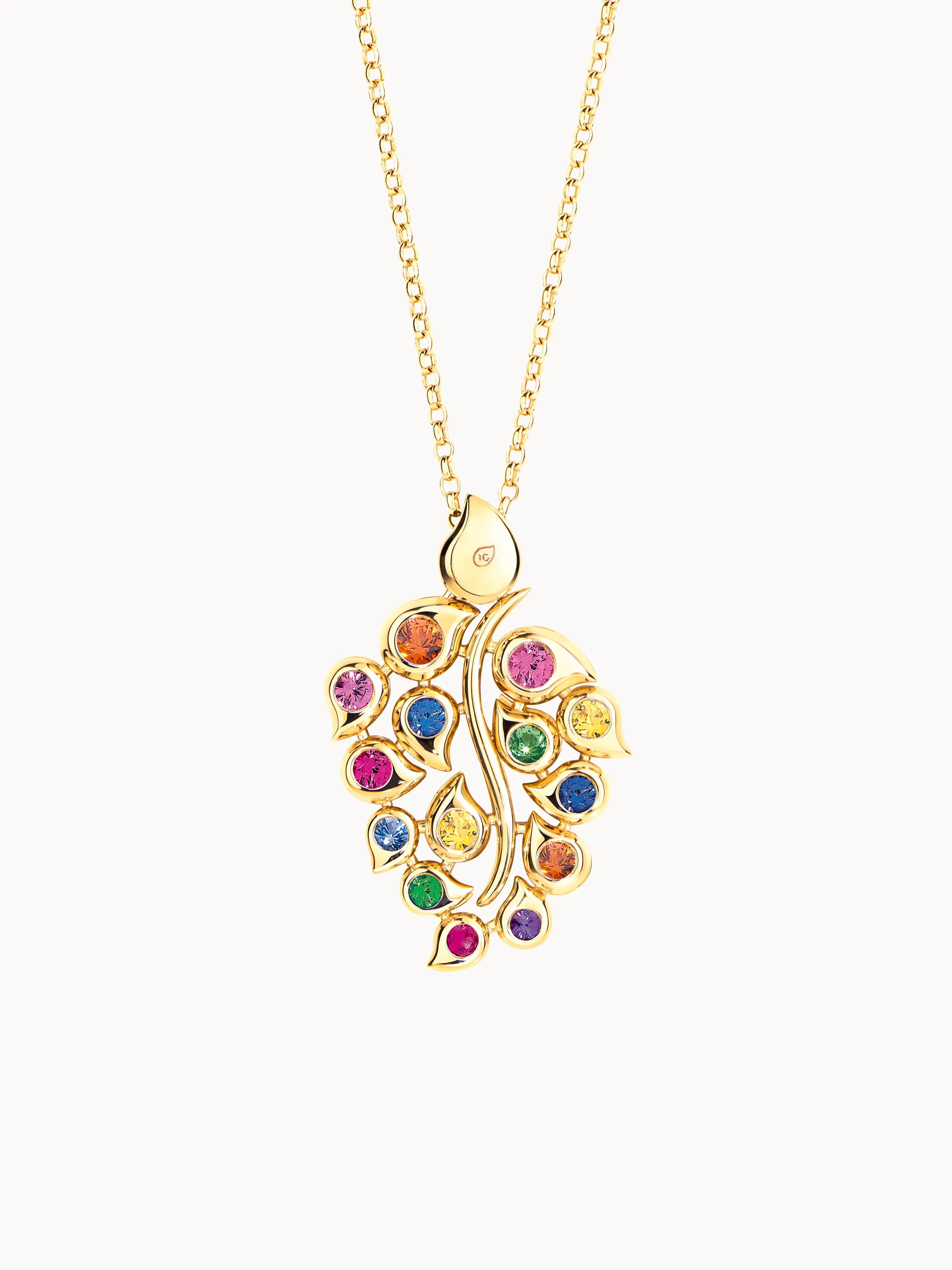 Pendant SNOWFLAKES Leaf Classic / 'Candy'