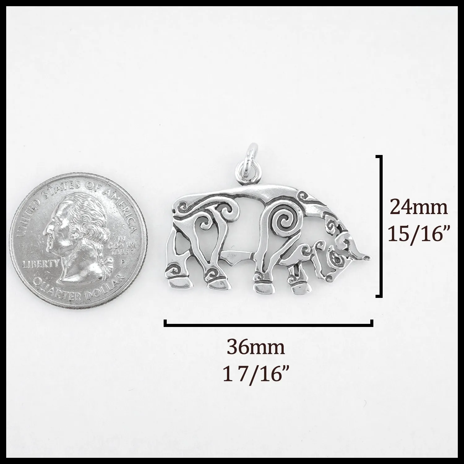 Pictish Bull Pendant