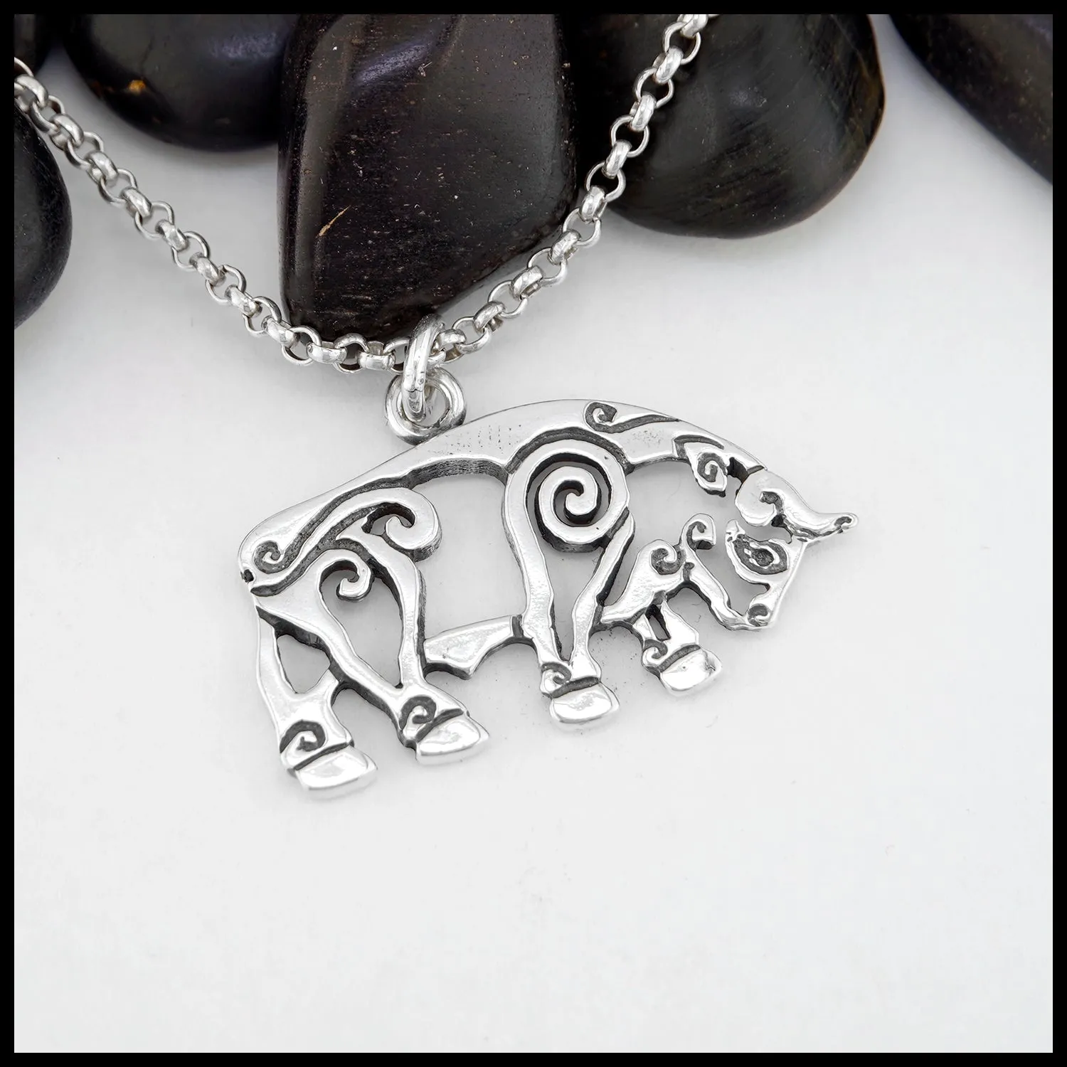 Pictish Bull Pendant