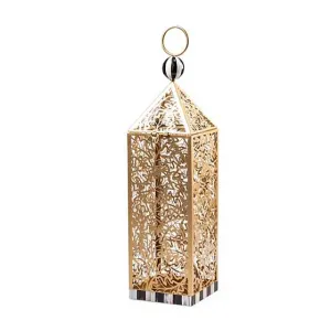 Pierced Leaf Lantern Large