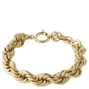 Pilgrim Horizon Twisted Bracelet - Gold