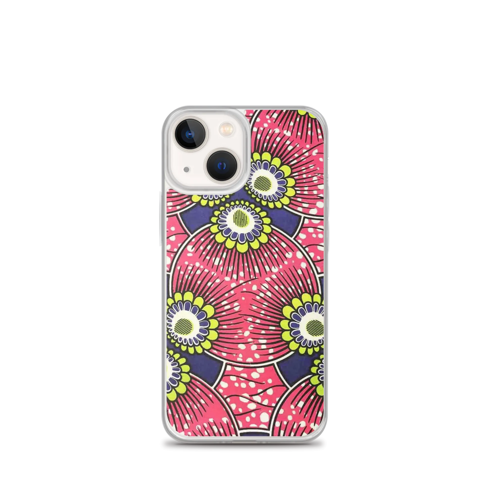 Pink African Print  iPhone Case