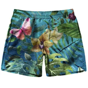 Pink Butterfly Shorts