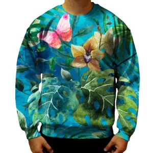 Pink Butterfly Sweatshirt