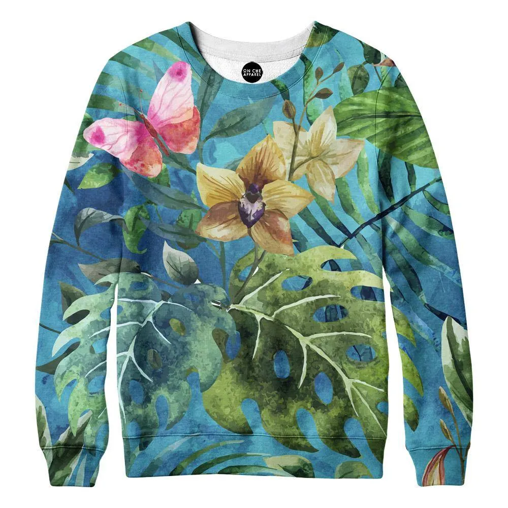 Pink Butterfly Sweatshirt