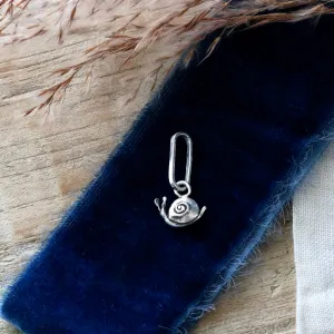 Pre Order Mini Sterling Silver Snail Charm Storyteller Collection