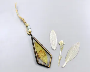 Pressed Leaf Pendant #3