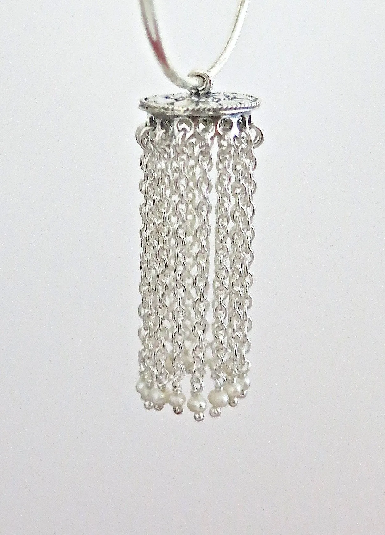 Ravishing, cascading chains Jhumka bottoms