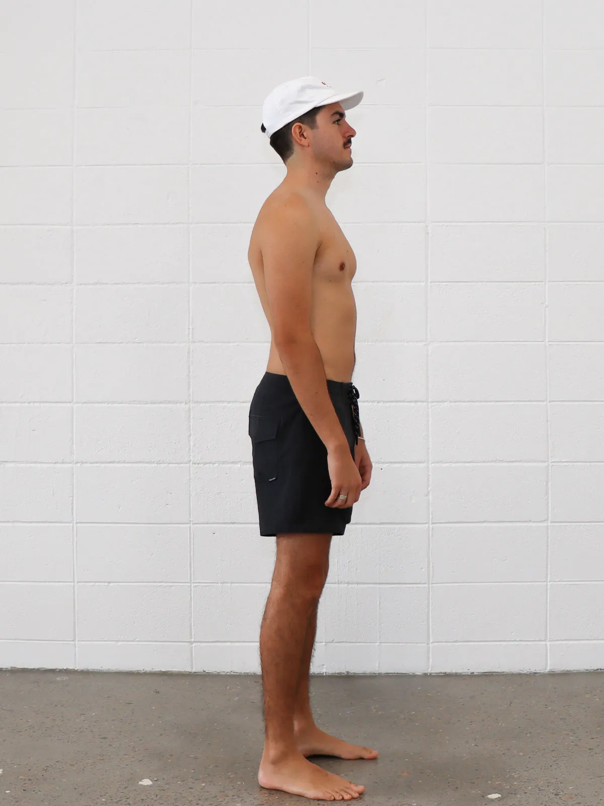 Retro Boardshort | Black