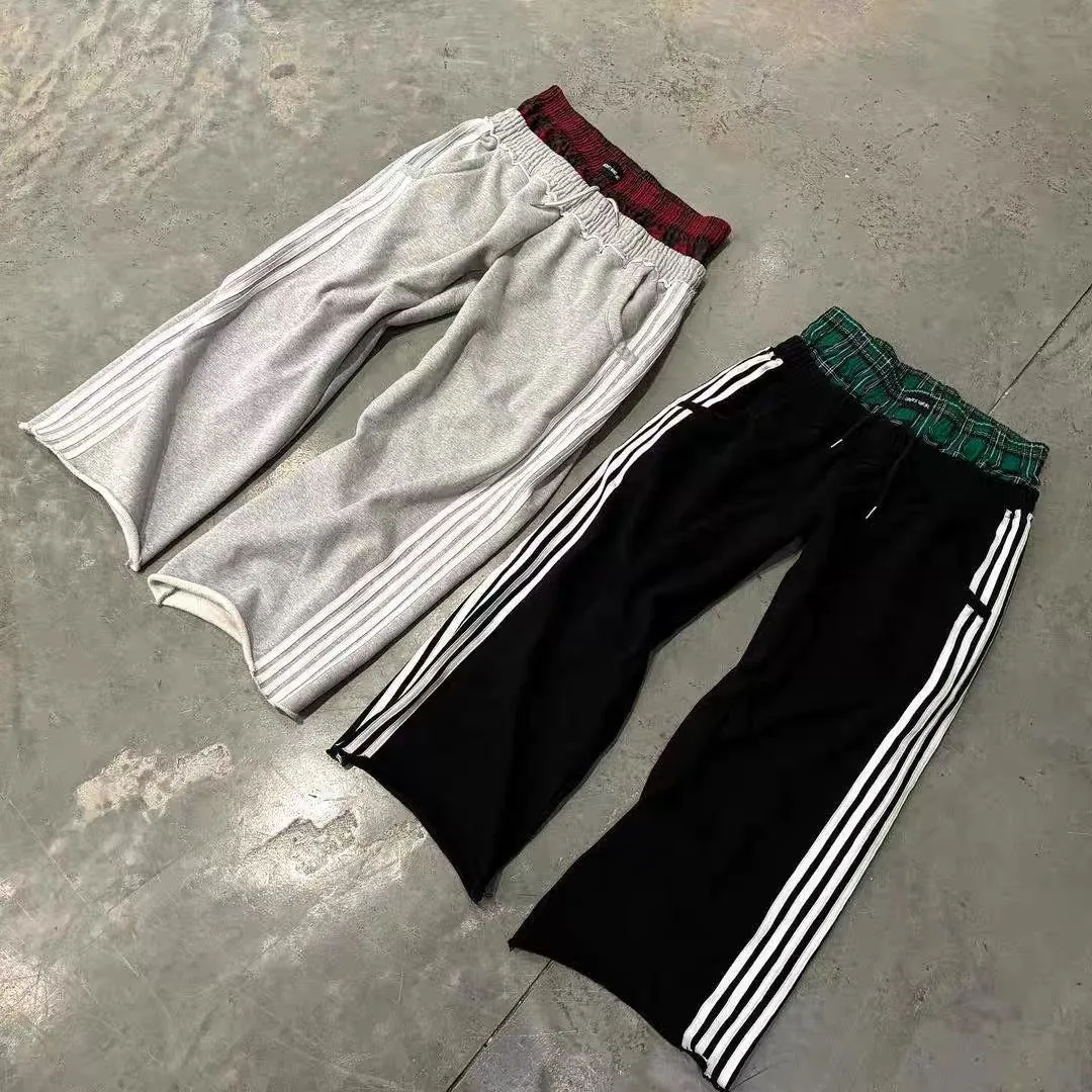 Retro Double Waist Sweatpants