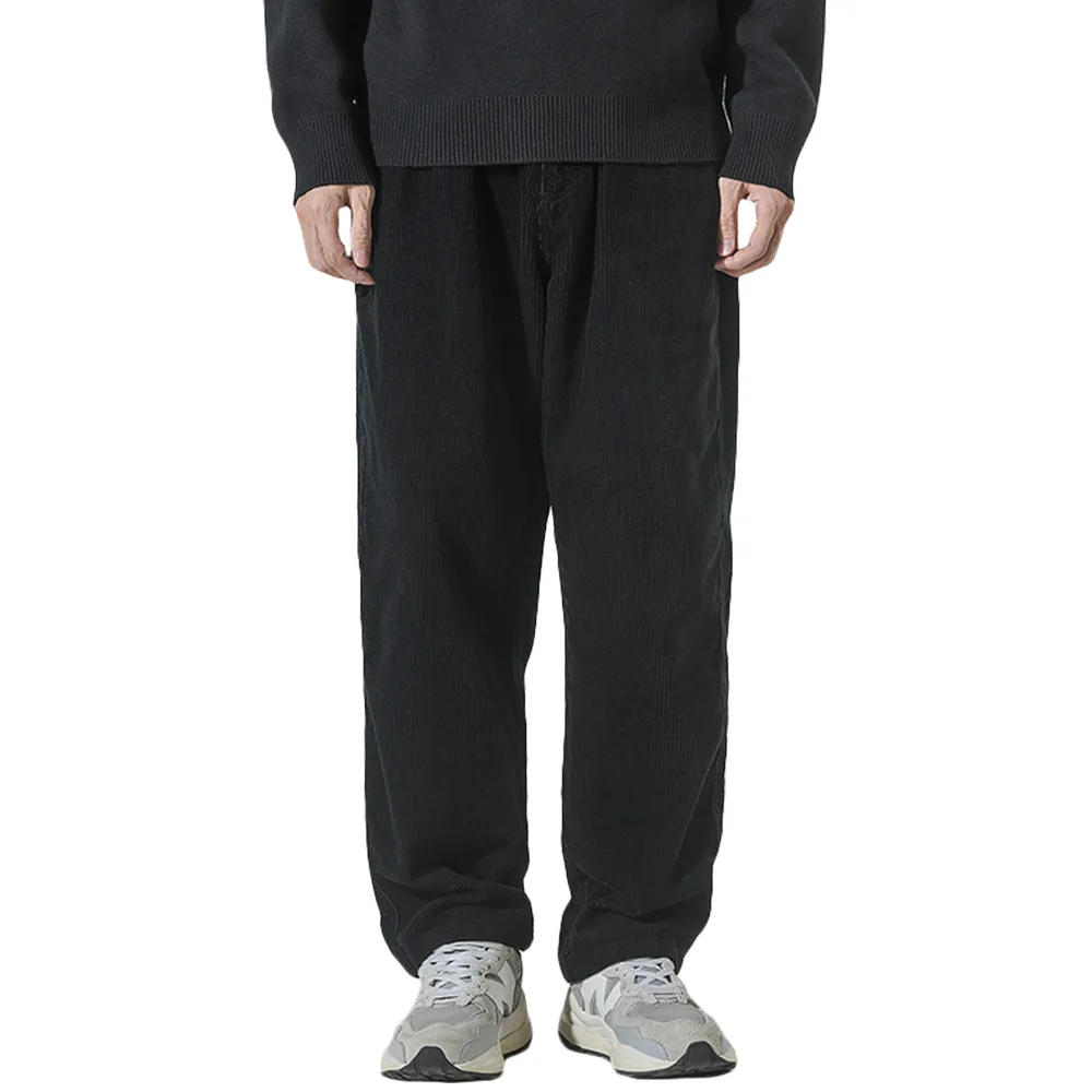 Retro Loose Straight Corduroy Sweatpants