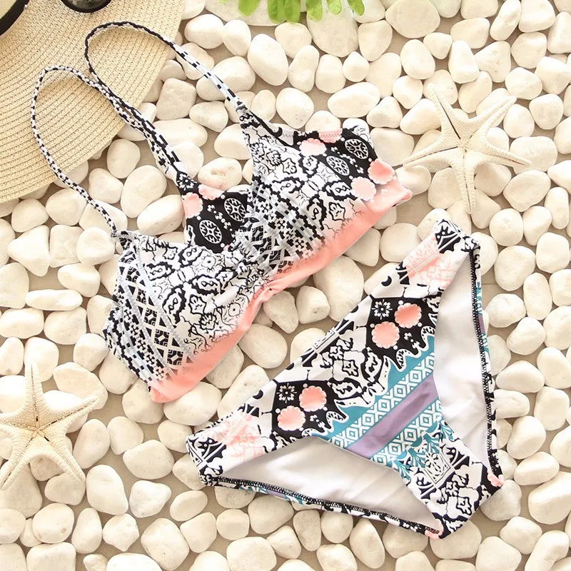Retro Push Up Bikini