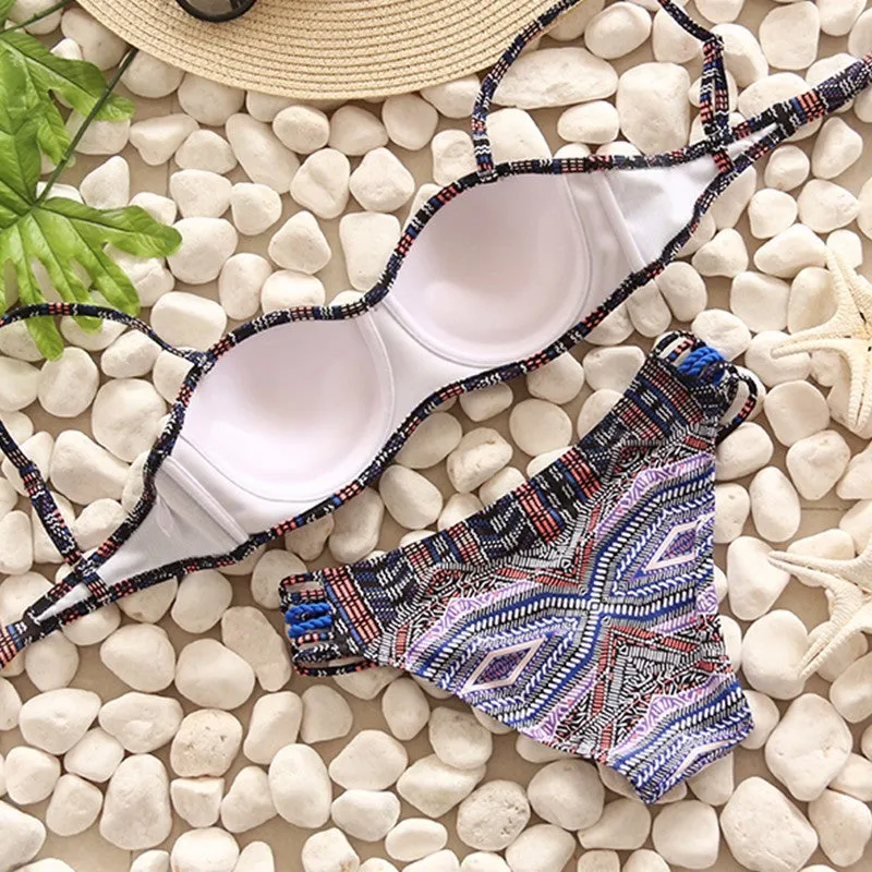 Retro Push Up Bikini