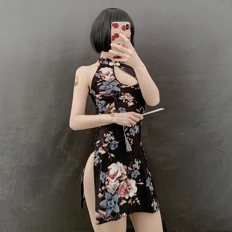 Retro sexy cheongsam cosplay costume yc23127