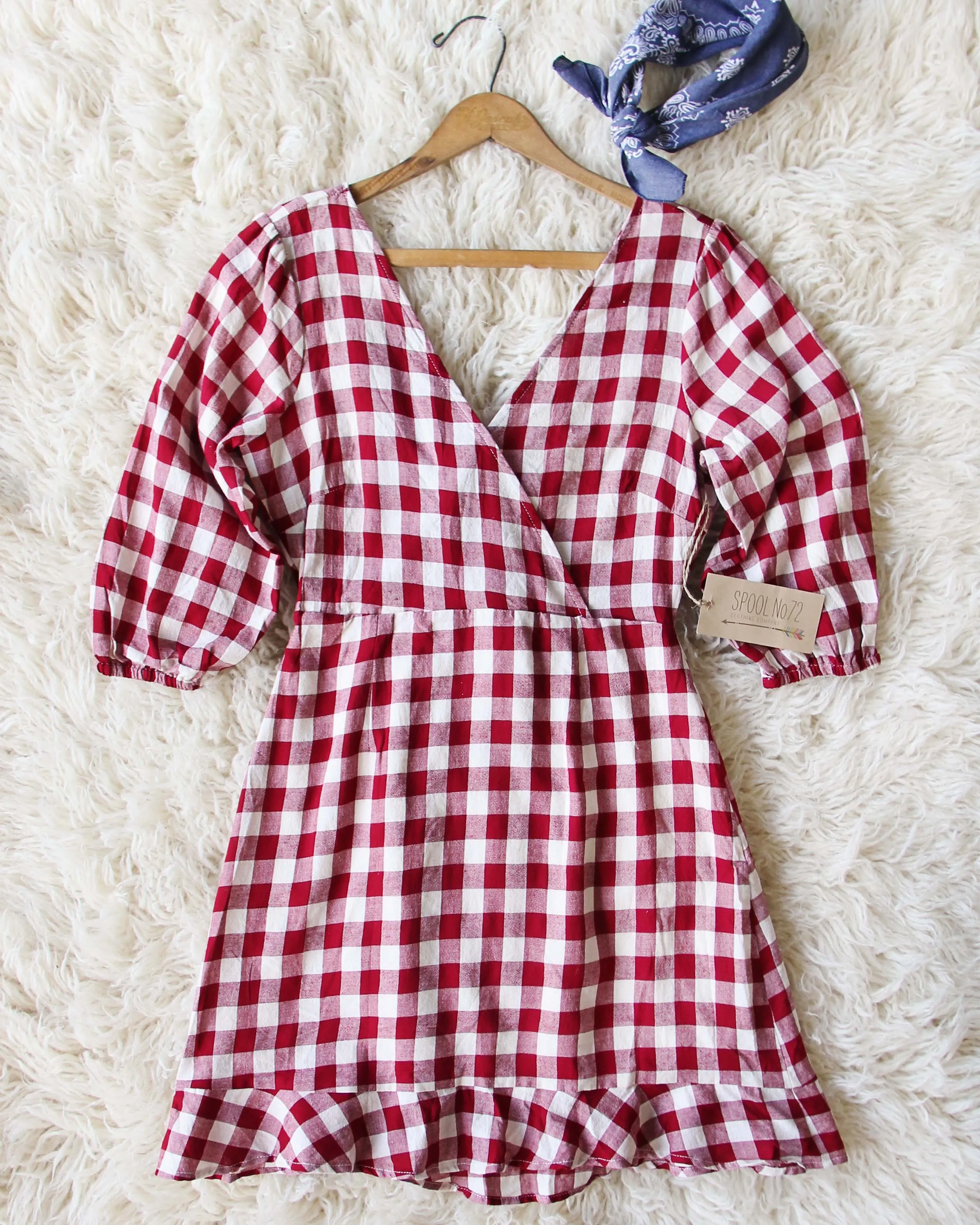 Retro Wrap Dress