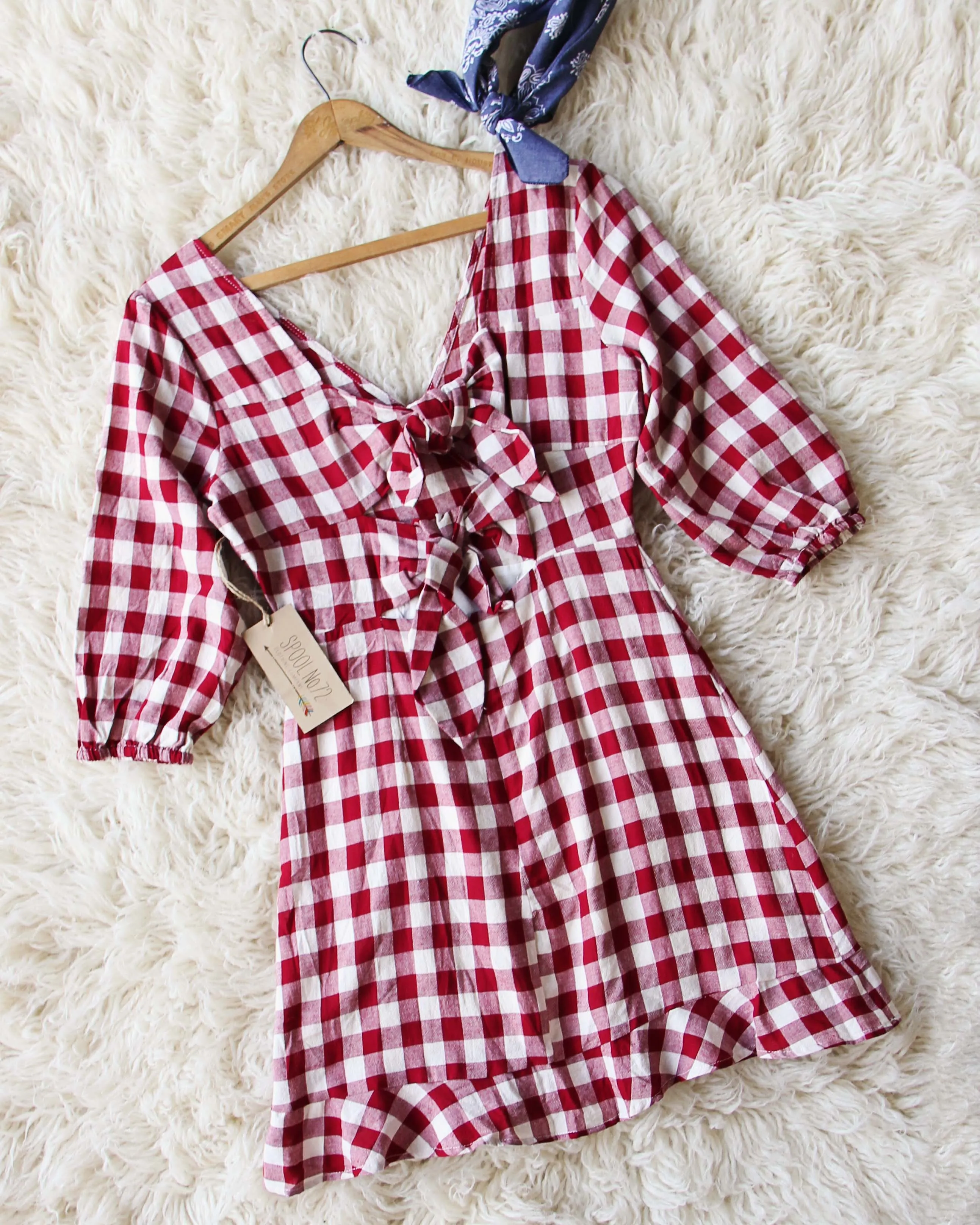 Retro Wrap Dress