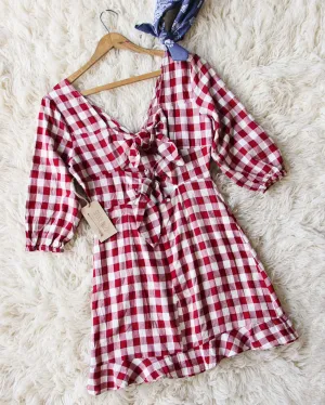 Retro Wrap Dress