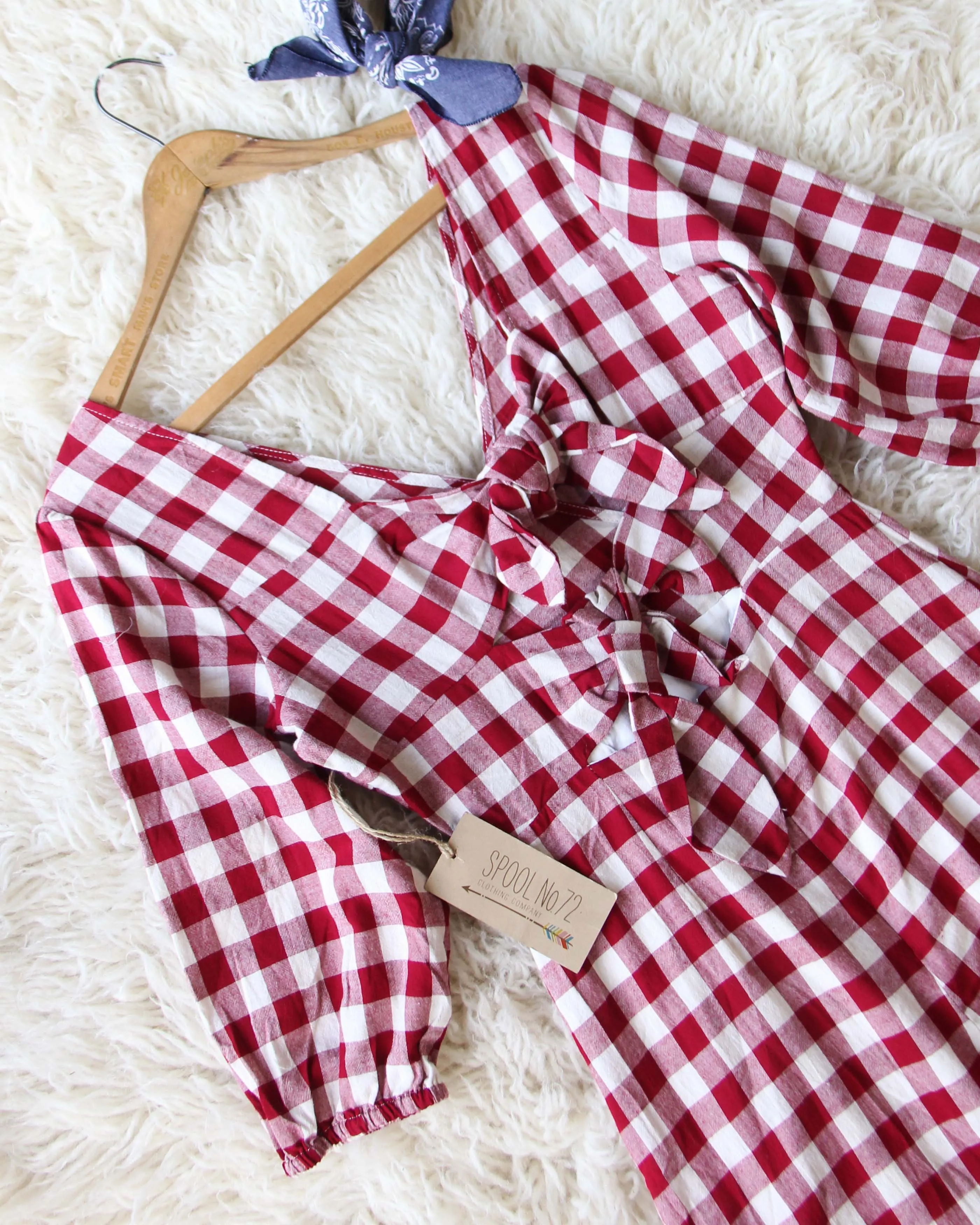 Retro Wrap Dress