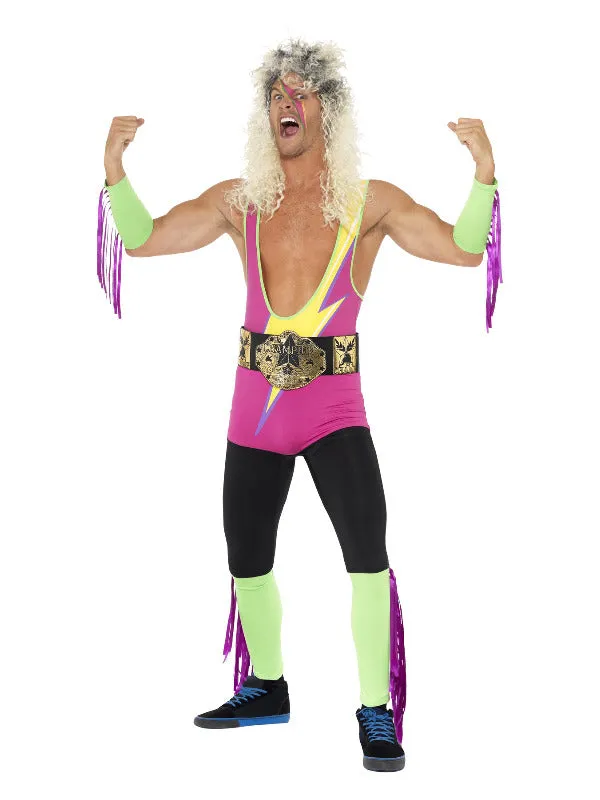 Retro Wrestler Halloween Costume