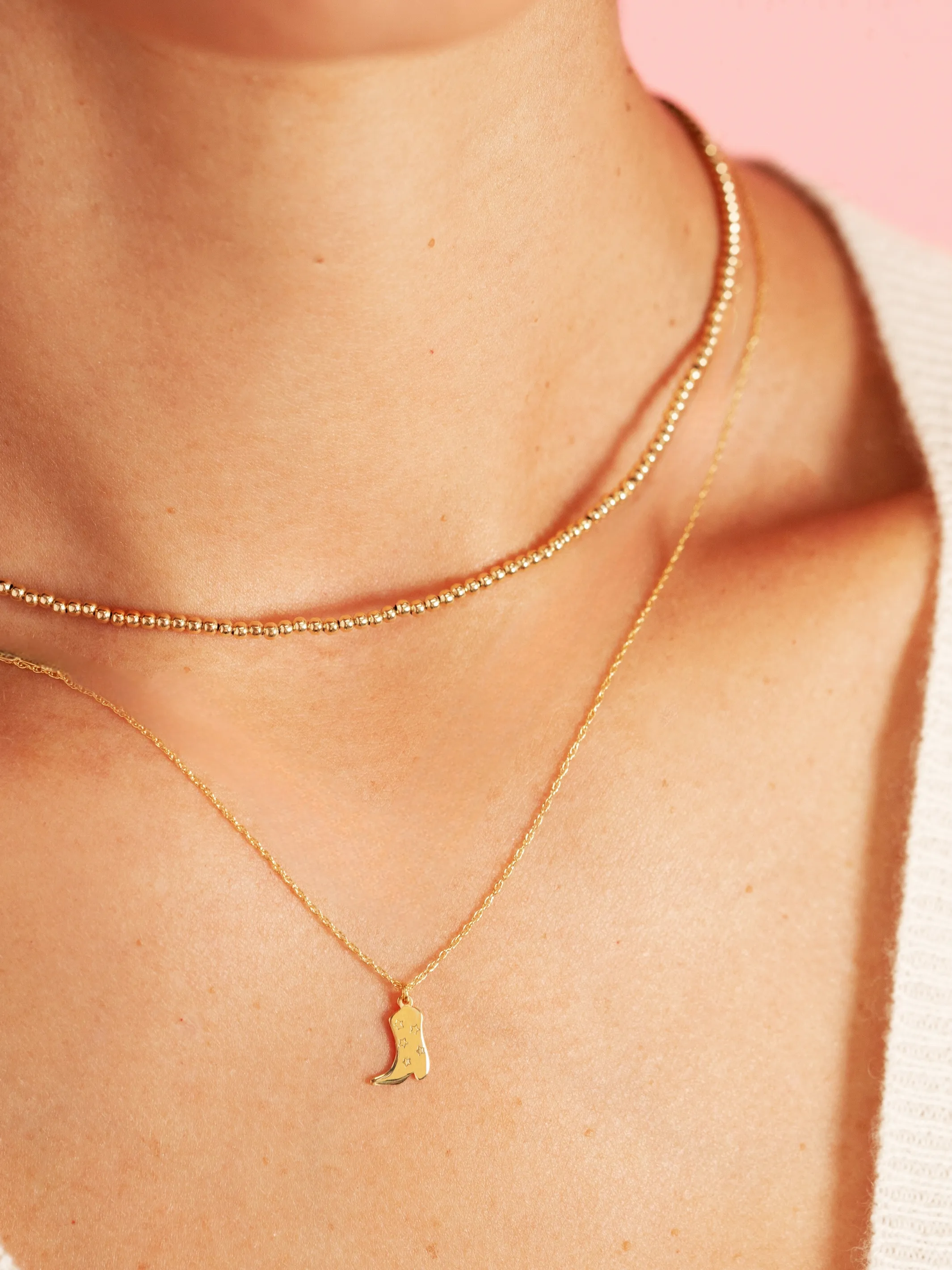 Rodeo Necklace 14K