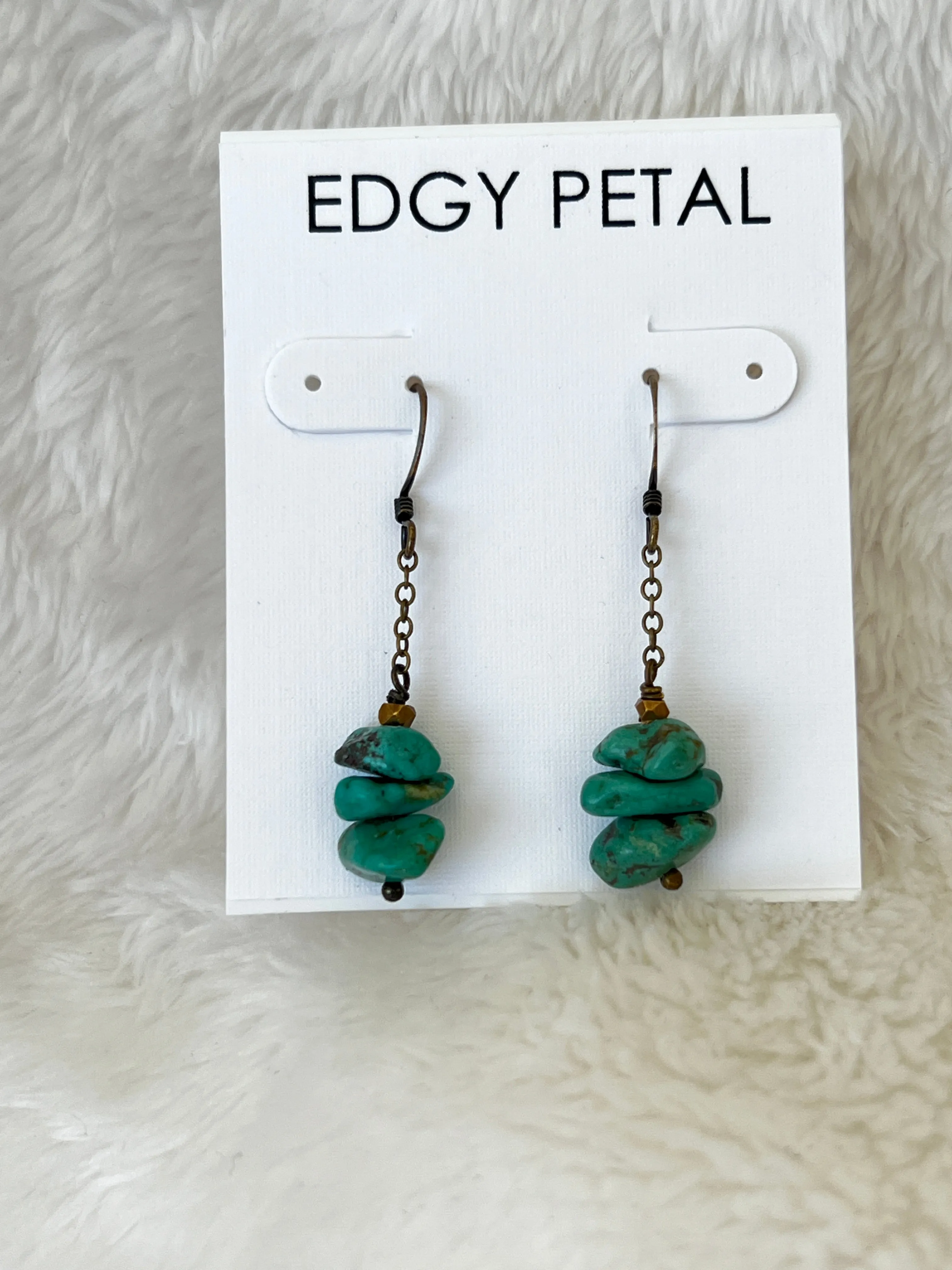 Rondelle Chain Earring