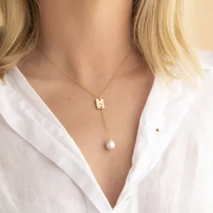 Rosemary Necklace with Pearl